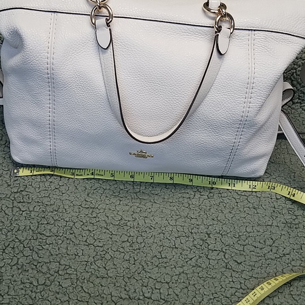 Coach White Leather Women's Bag Set - Picture 4 of 16